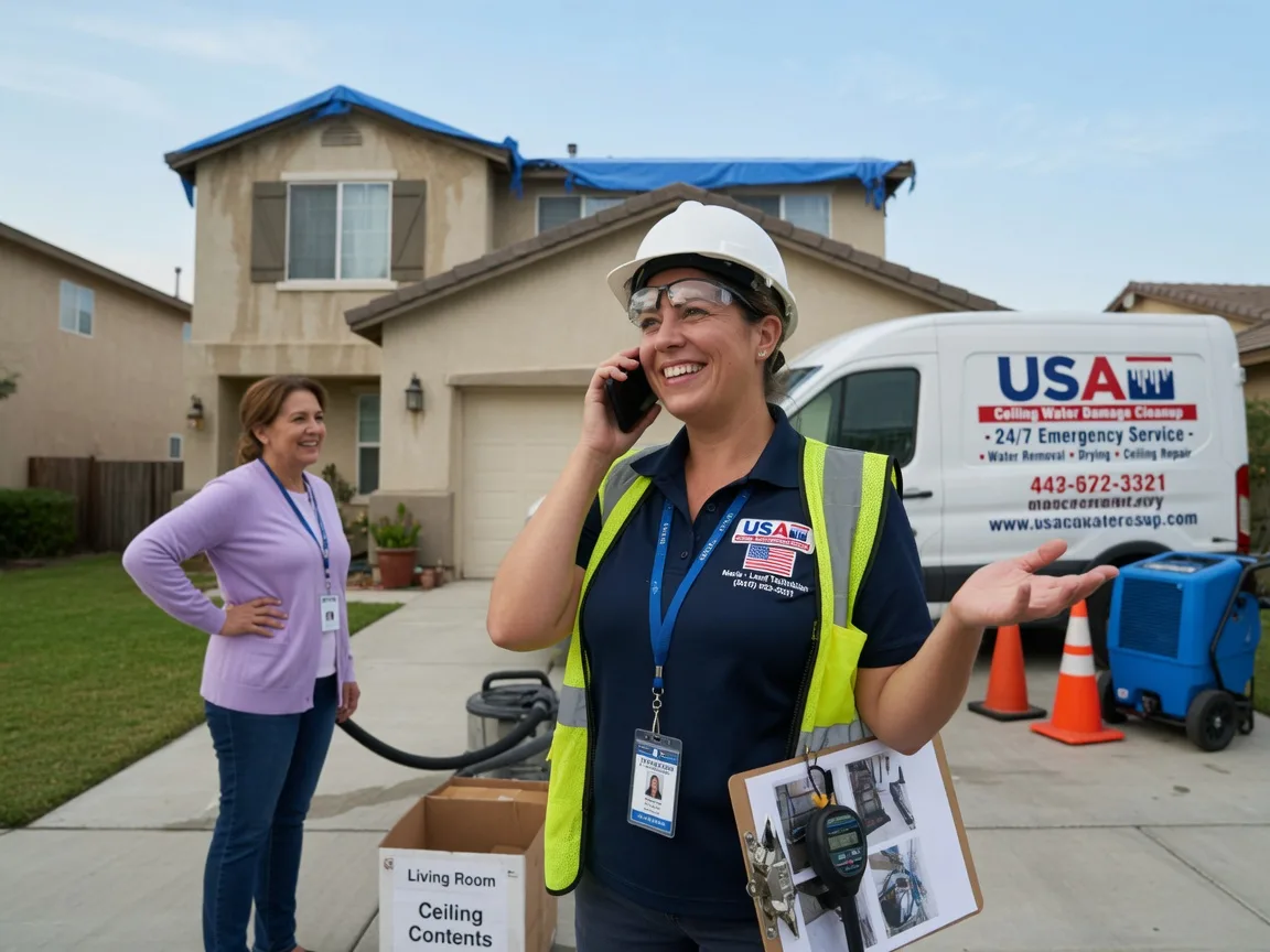 Ceiling Water Damage Restoration Fort Irwin, CA FAQs